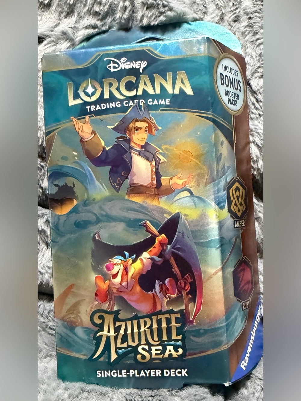Disney Lorcana: Azurite Sea Amber and Ruby Starter Deck